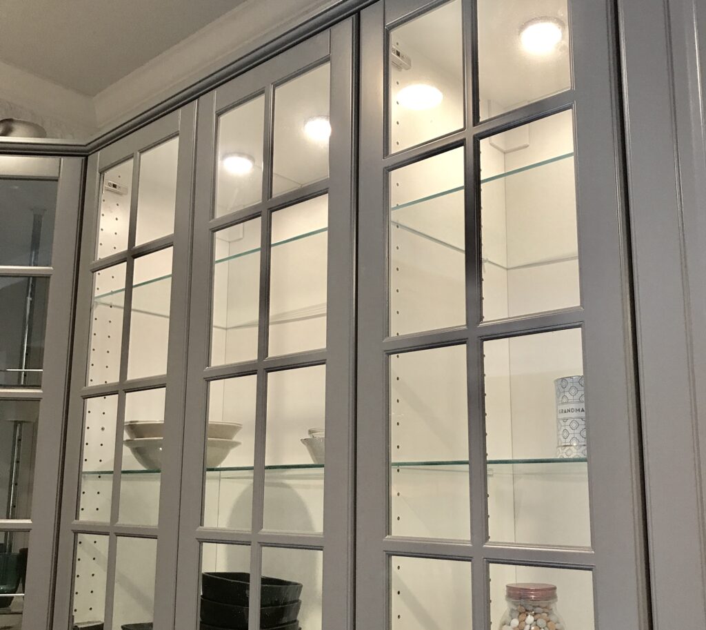 In cabinet lighting