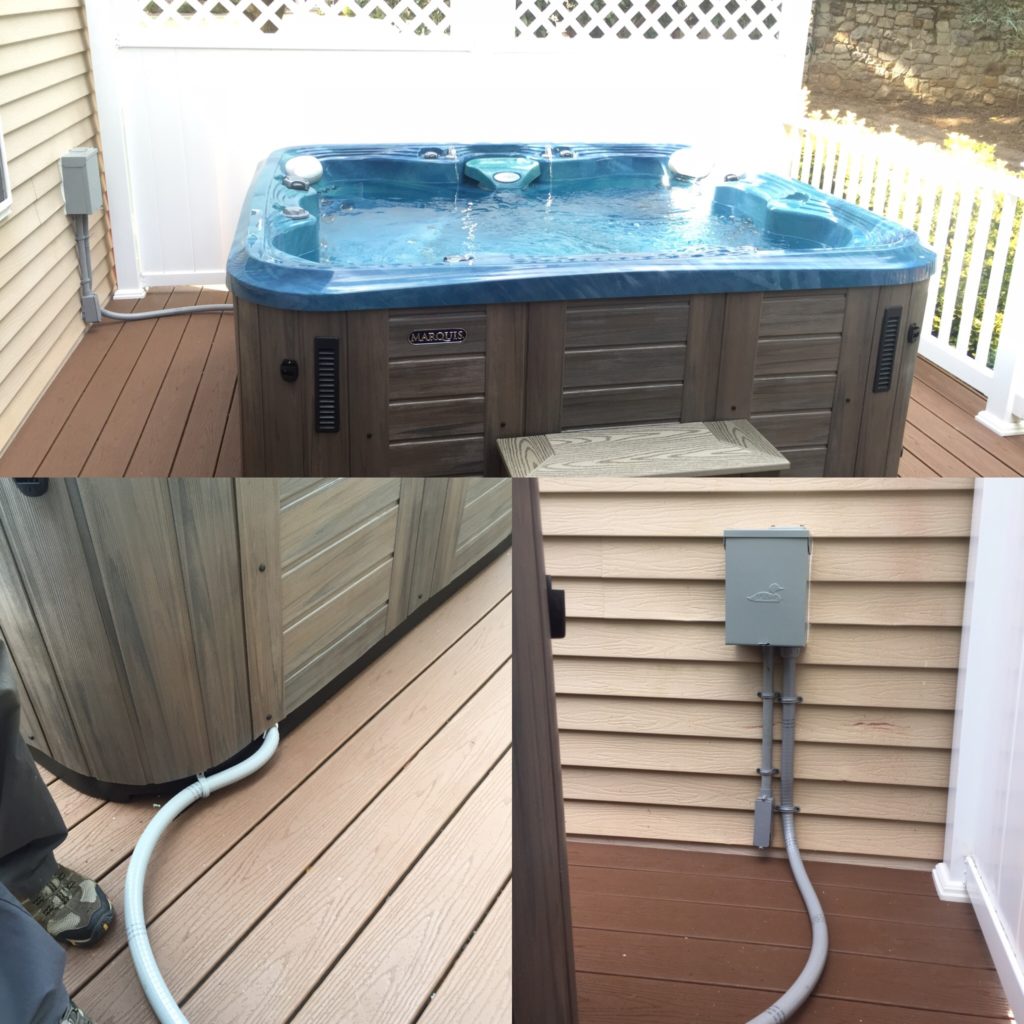 Hot Tub Electrical Hook Up Services